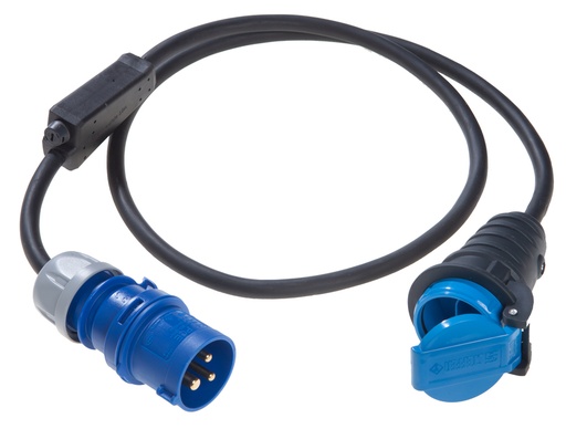 [REIMO-821547] İsviçre Prizli 1,5m Siyah Adaptör