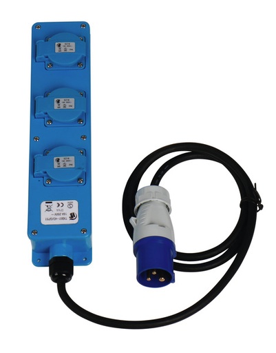 [REIMO-82209] CEE Uzatma Kablosu 3 damarlı 1,5m