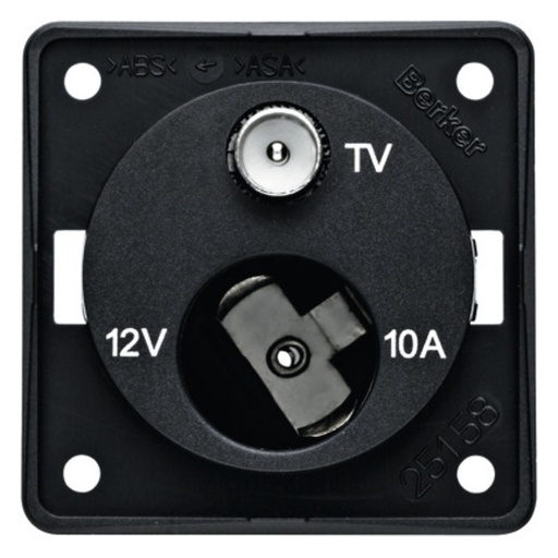[REIMO-83161] Antrasit TV Anteni ve 12V Soket