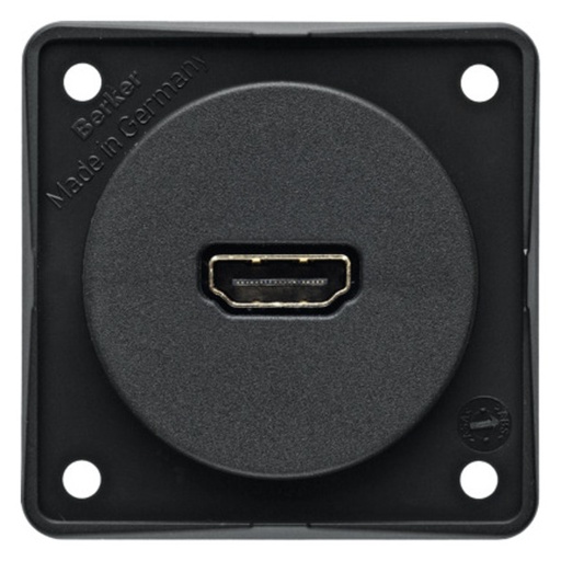 [REIMO-83162] Antrasit HDMI Ankastre Priz