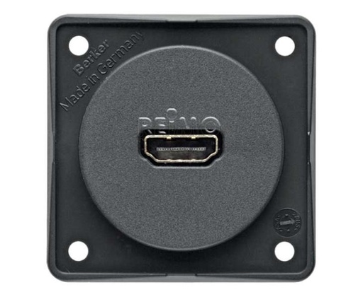 [REIMO-83162L] Antrasit HDMI Ankastre Priz