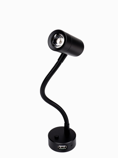 [REIMO-83612] LED Esnek Okuma Lambası Siyah