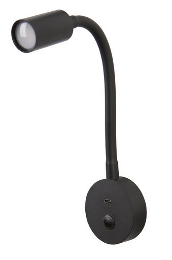 [REIMO-83641] LED Boyunlu Lamba Siyah 200
