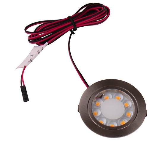 [REIMO-83676] 9 LED 65x13mm Çinko, Krom Kaplama