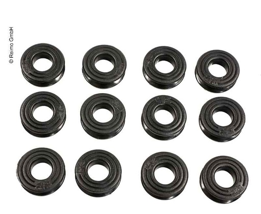 [REIMO-90212] Plastik kuşgözü halkalar, 15 mm, 12 adet