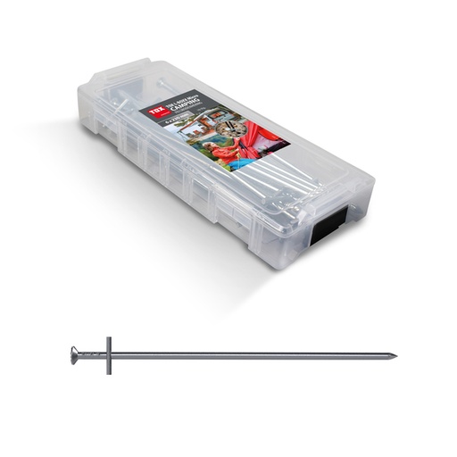 [REIMO-903193] Tox kaya kazığı 17 cm, 10'lu set