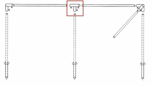 [REIMO-903564] T Parçası 200x103 mm, Çelik