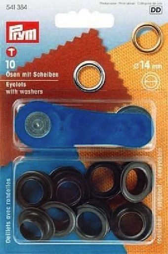 [REIMO-90812] ÖsenScheib.MS10ST 14mm br bronz pirinç kuşgözü pulu 14 mm 10'lu paket