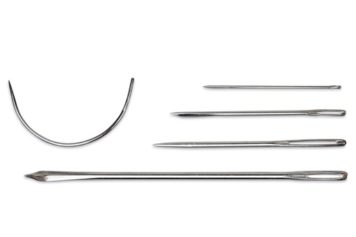 [REIMO-90814] Handwerknadel 5ST silber gümüş renkli zanaat iğnesi 5'li paket