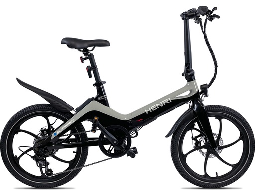 [REIMO-908966] E-Bike HENRI 20" gri/siyah