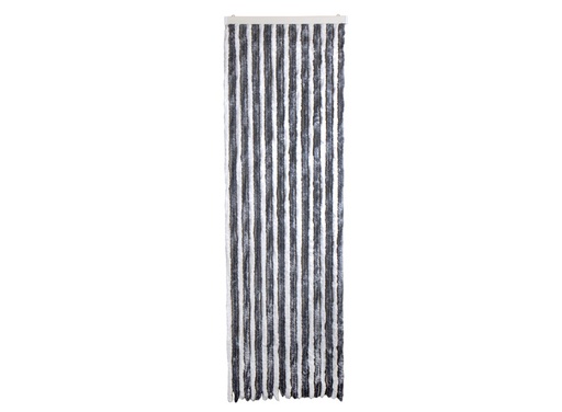 [REIMO-912642] Peluş Kapı Perdesi 56x185 gri/beyaz