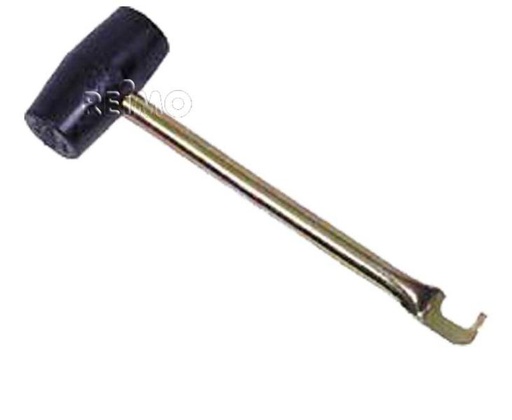 [REIMO-948241] Gummiham.m.Heringsausz.Me -> Metal Kazık Çıkarıcılı Lastik Çekiç