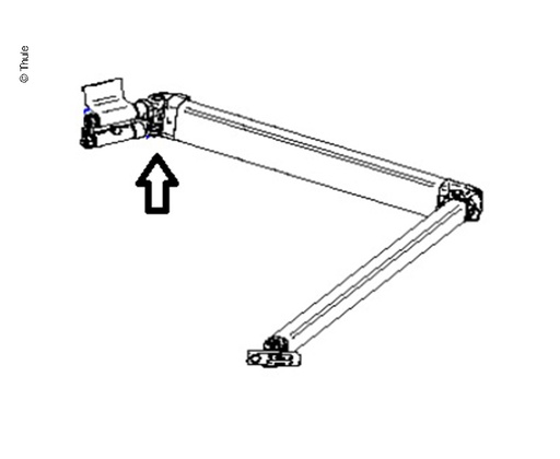[REIMO-E100062] LH Spring Arm 4900 2,6m