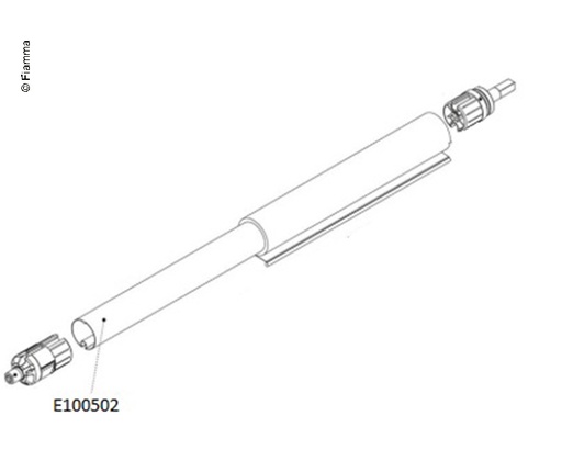 [REIMO-E100502] Galvanizli Boru Çap 48 350