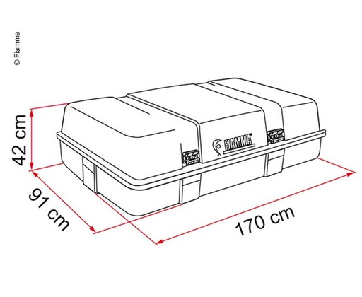 [REIMO-E10128] Ultra-Box 3 Üst 520L