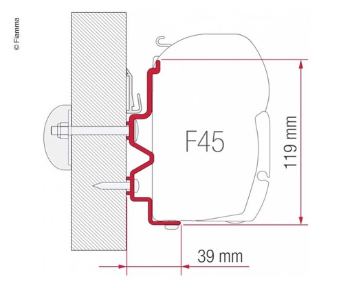 [REIMO-E1105] Adapter F45 Rapido