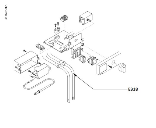 [REIMO-E318] Isıtıcı Rezistans 230V 105W