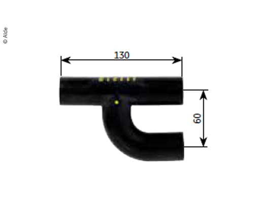 [REIMO-E3310] Kauçuk Y rakor Kelepçeli