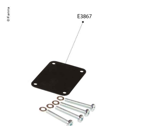 [REIMO-E3867] Safe Kauçuk Altlık Plaka