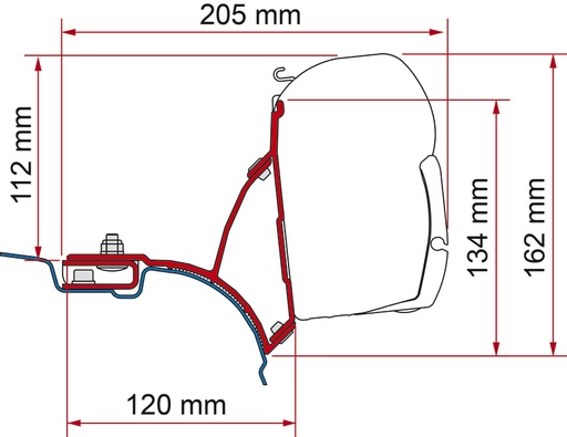 [REIMO-E4631] Kit VW T5 Transporter Multivan