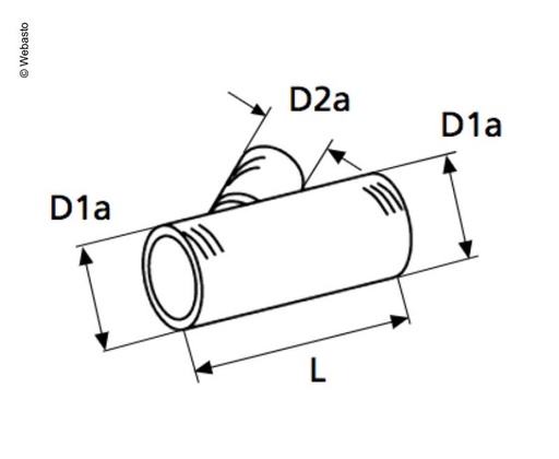 [REIMO-E4642] Abzweigung 45° 145mm