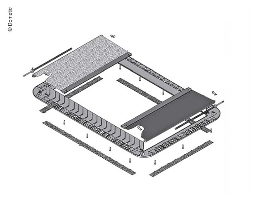 [REIMO-E5354] İç Çerçeve Heki 2 Komple Krem