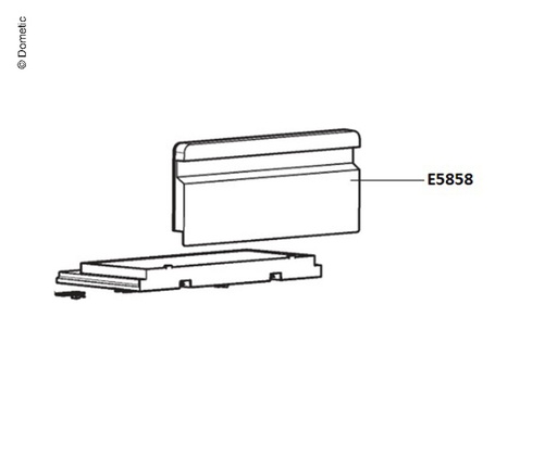 [REIMO-E5858] Dondurucu Bölmesi Kapağı L=389mm