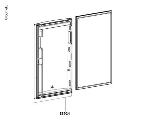 [REIMO-E5924] Gümüş Dekoratif Panel RM8501