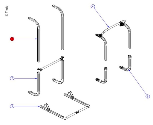 [REIMO-E6272] Elite G2 LV Arm 1 pc