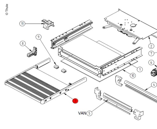 [REIMO-E6575] Komple Basamak SlideOut 70