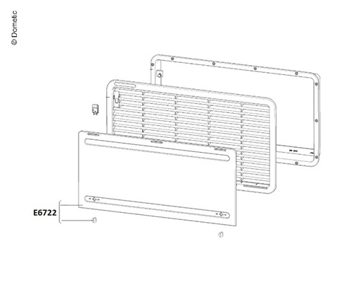 [REIMO-E6722] Kışlık Havalandırma Kapağı LS330 Gri