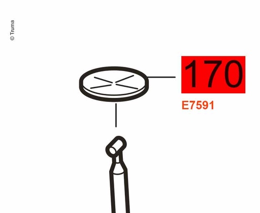 [REIMO-E7591] Basınç Çubuğu Körüğü