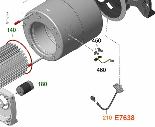 [REIMO-E7638] Kablolu Termostat Plakası