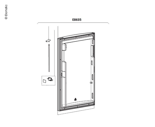 [REIMO-E8635] RM85XX için Komple Kapı