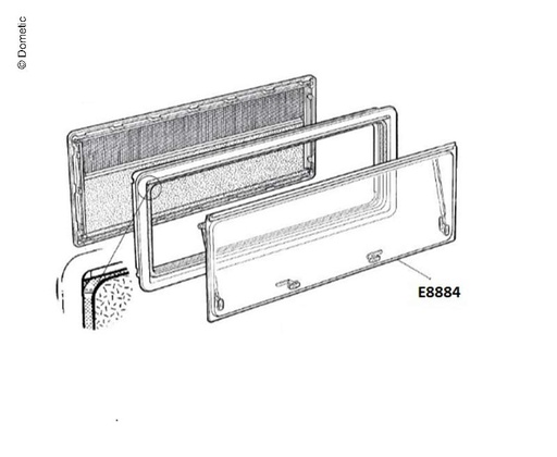 [REIMO-E8884] S4 Sabit Pencere 1450x600