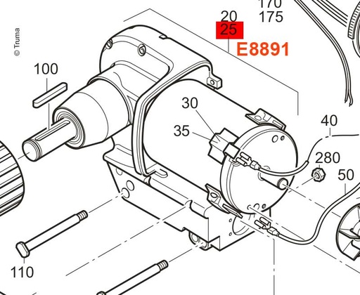 [REIMO-E8891] Motor / Dişli Kutusu 'B' SE R TER