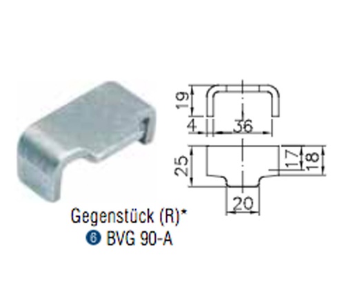 [REIMO-E9400] Karşılık Kapak Kilidi BVG90-A